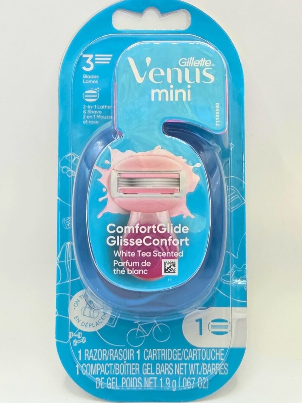 $7 Add On When Bundled with $8+ Gillette Venus Mini ComfortGlide Razor